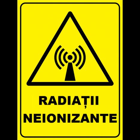 Placuta pentru radiatii neionizante